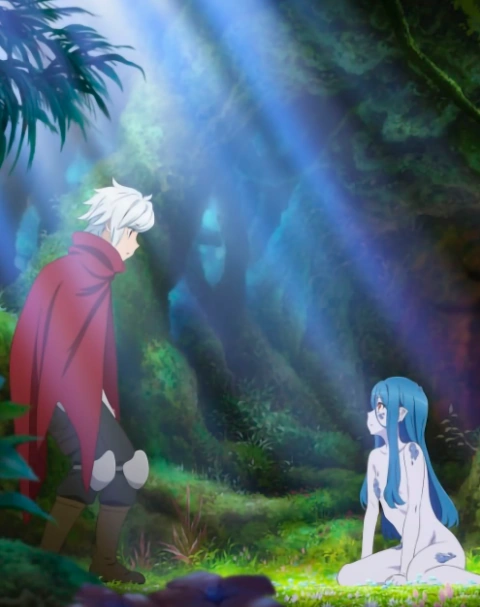 Bell Cranel na dungeon em DanMachi