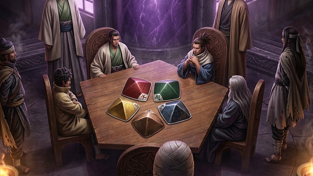 Os cinco primeiros Kages