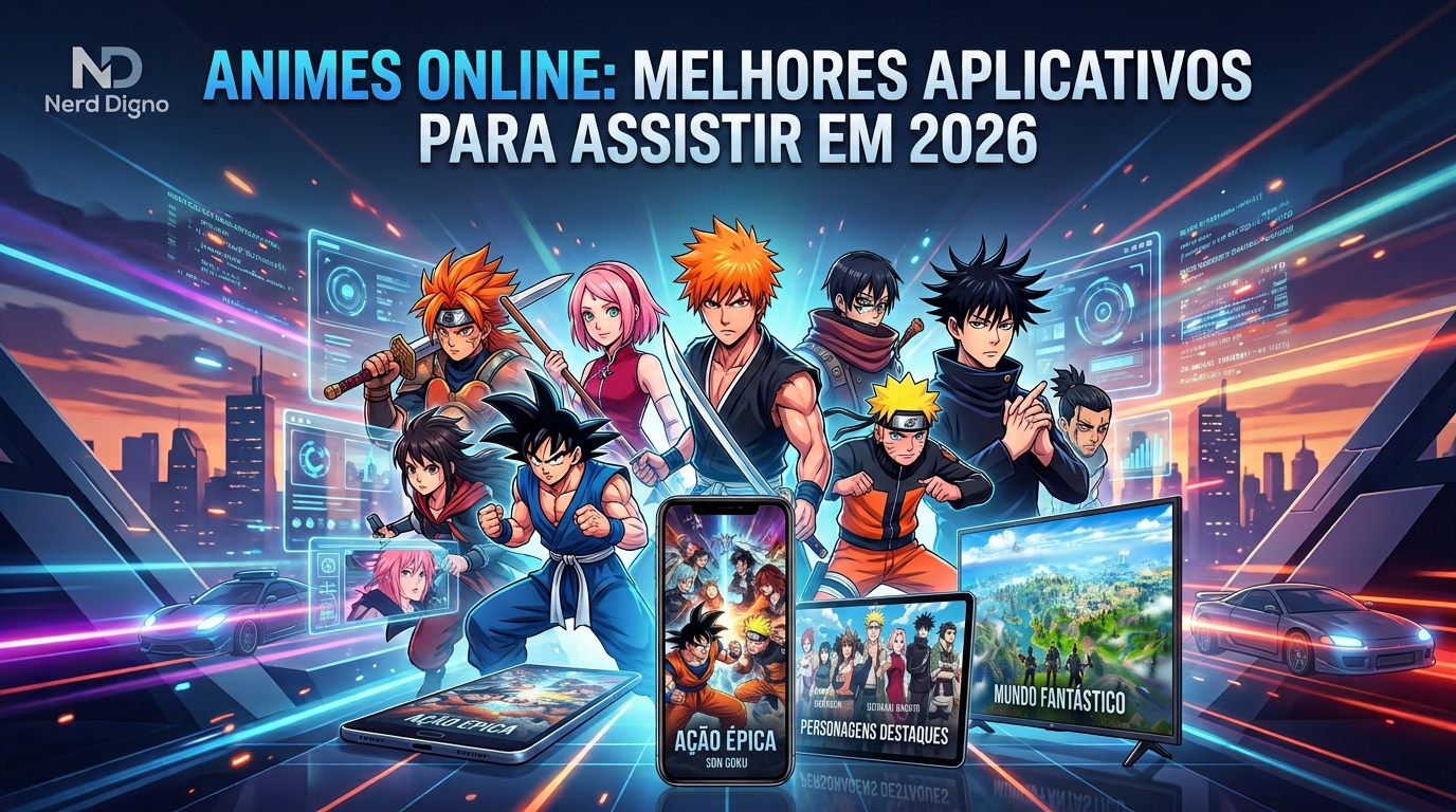 Melhores aplicativos para assistir animes online