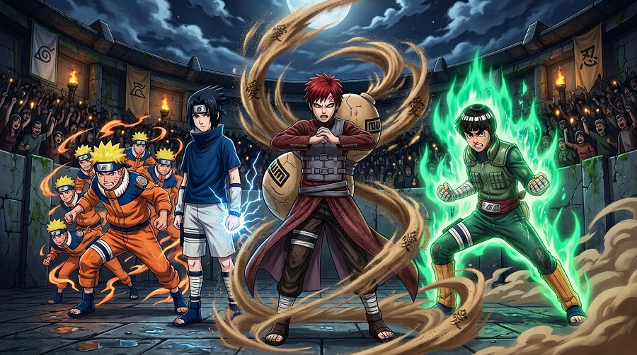Naruto Clássico - Exame Chunin