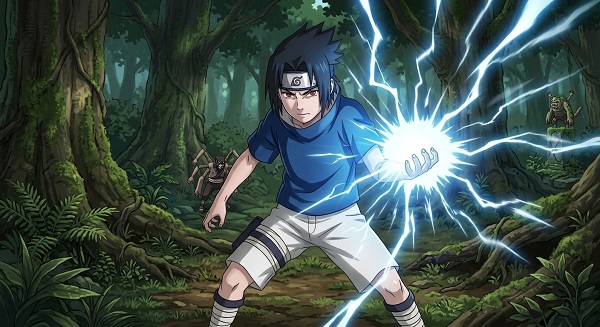 Sasuke Uchiha no Exame Chunin