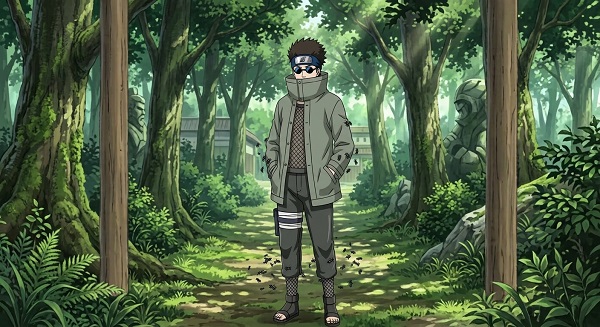 Shino Aburame no Exame Chunin