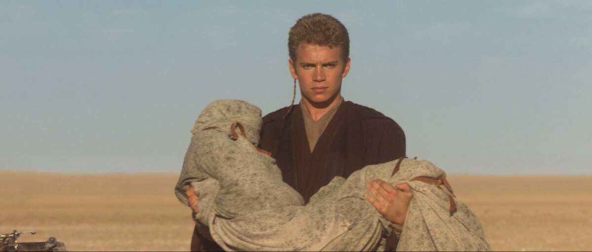 Anakin e sua mãe
